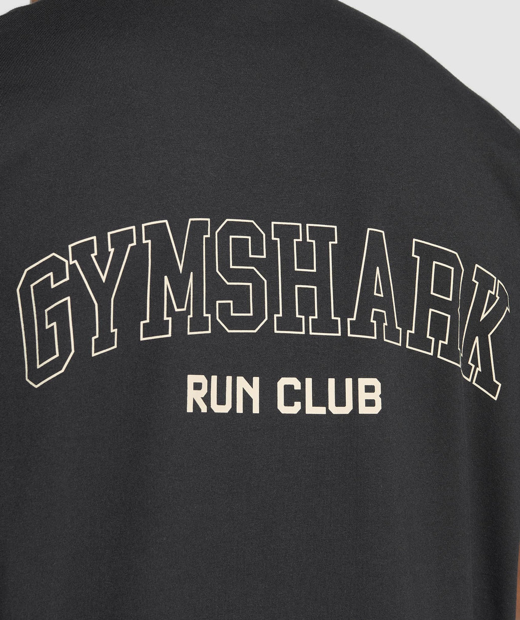 GS Run Club Oversized T-Shirt – Black