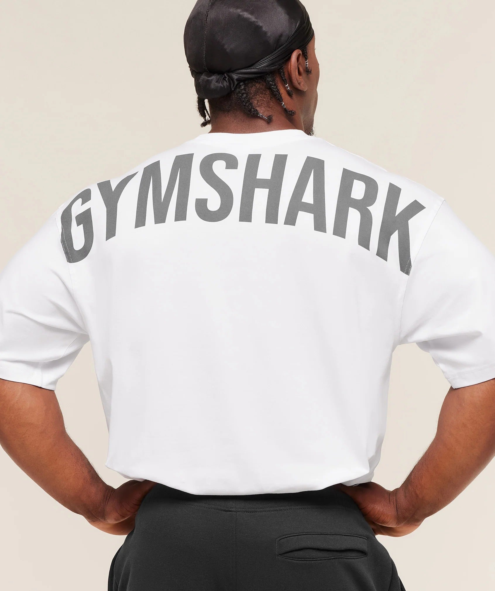 GSHARK Power Tee Grey/White