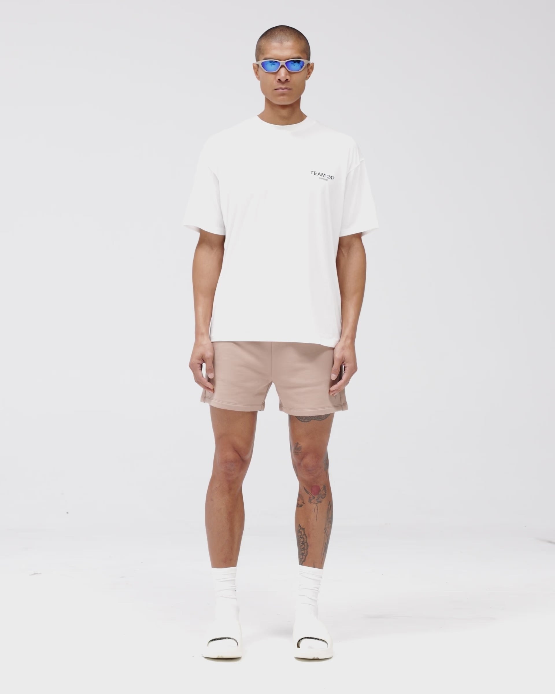 Team 247 Oversized T-Shirt-White