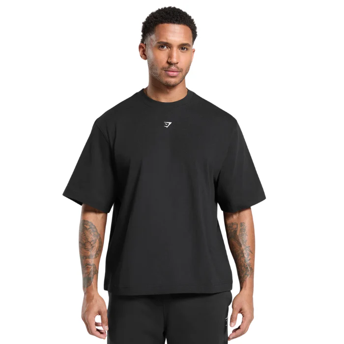 GS Utility Oversized T-Shirt – Black
